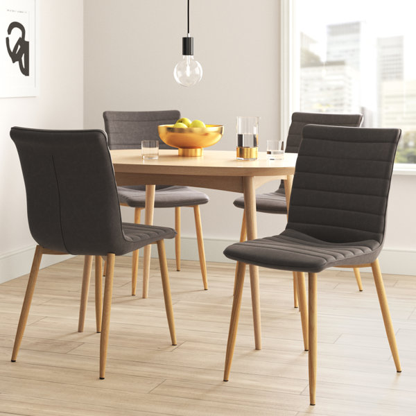 Hykkon Amelie 4 Person Dining Set Wayfair.co.uk